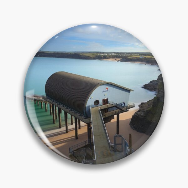 Item preview, Above Padstow Lifeboat Station (Mothers Ivey's Bay) designed and sold by bitm2007.