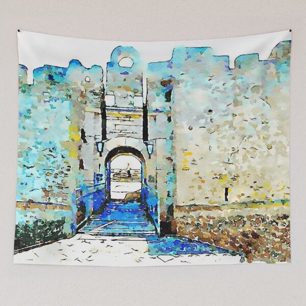 Item preview, Entrance to the castle of Agropoli designed and sold by Giuseppe Cocco.