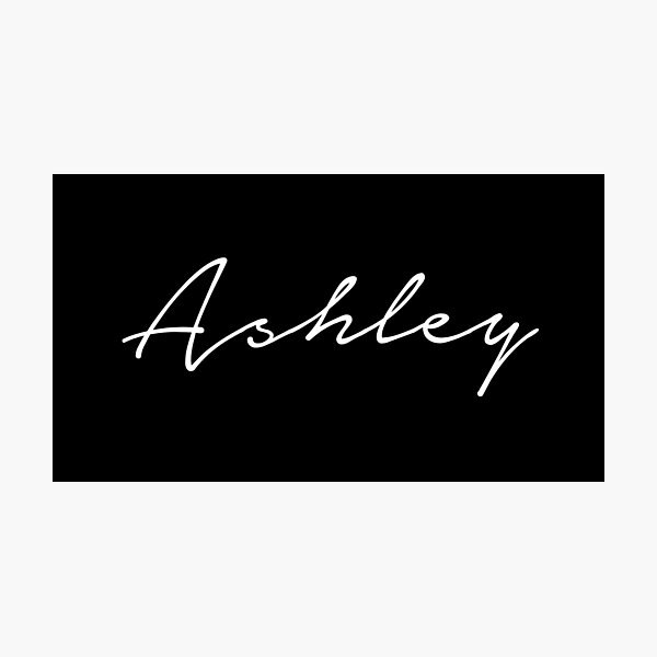 Item preview, Ashley Name Personalised Name Custom print  designed and sold by Common Truth.