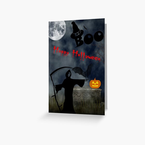Happy Halloween Greeting Card