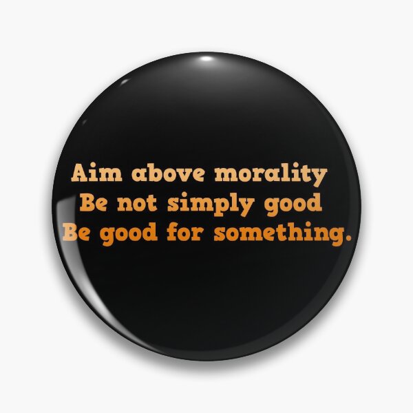 Item preview, Thoreau: aim above morality... designed and sold by tshirtsfordays.