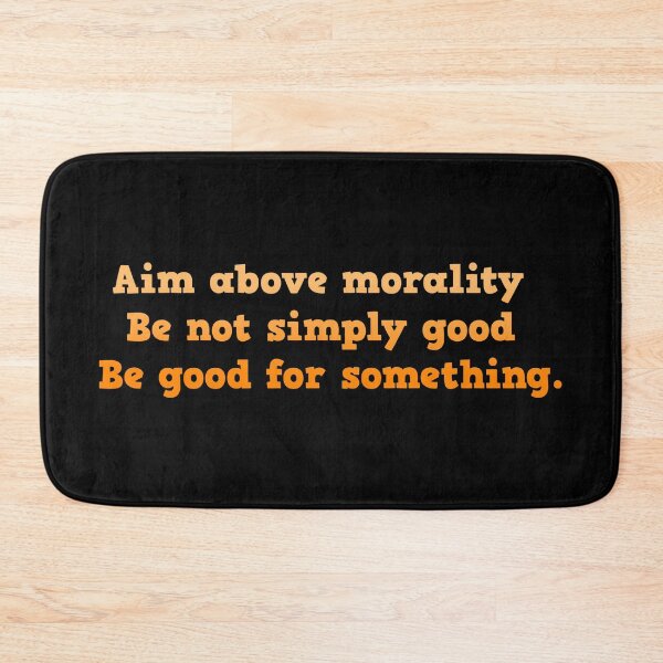 Item preview, Thoreau: aim above morality... designed and sold by tshirtsfordays.