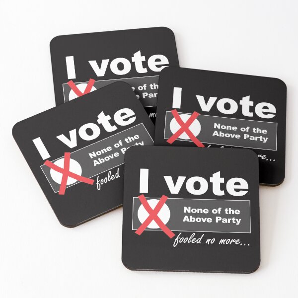 Item preview, Vote: None of the Above Party! designed and sold by CitizenAwear.