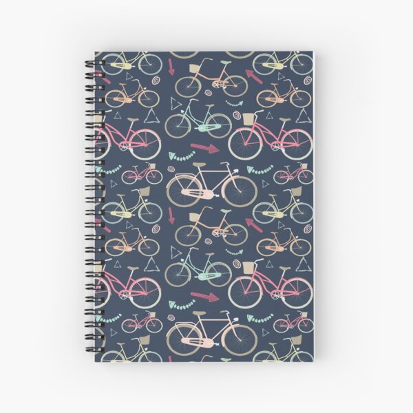 Item preview, Fun Retro Bicycle Pattern designed and sold by SharksOnShore.