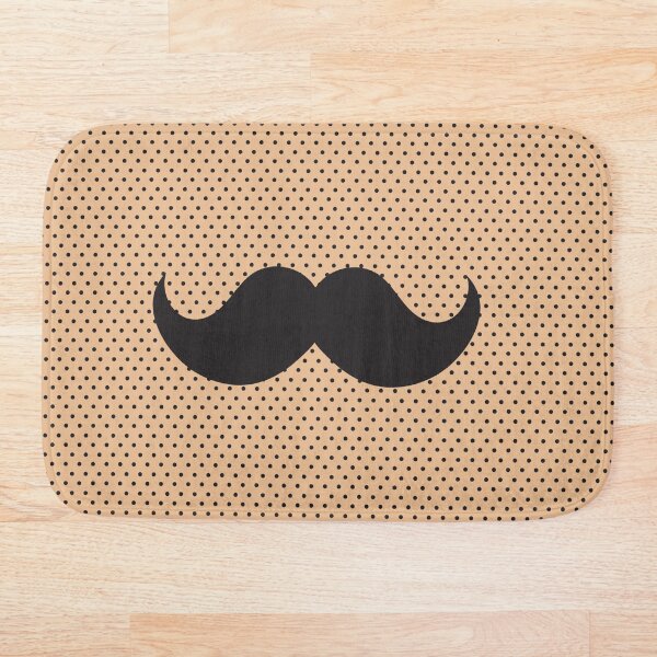 Item preview, Moustache with stubble designed and sold by SOMA APPAREL.