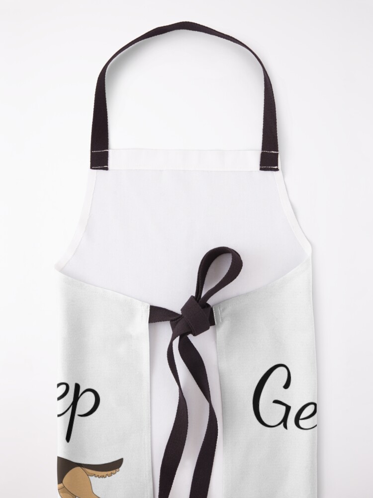 Alternate view of German Shepherd Mom Apron