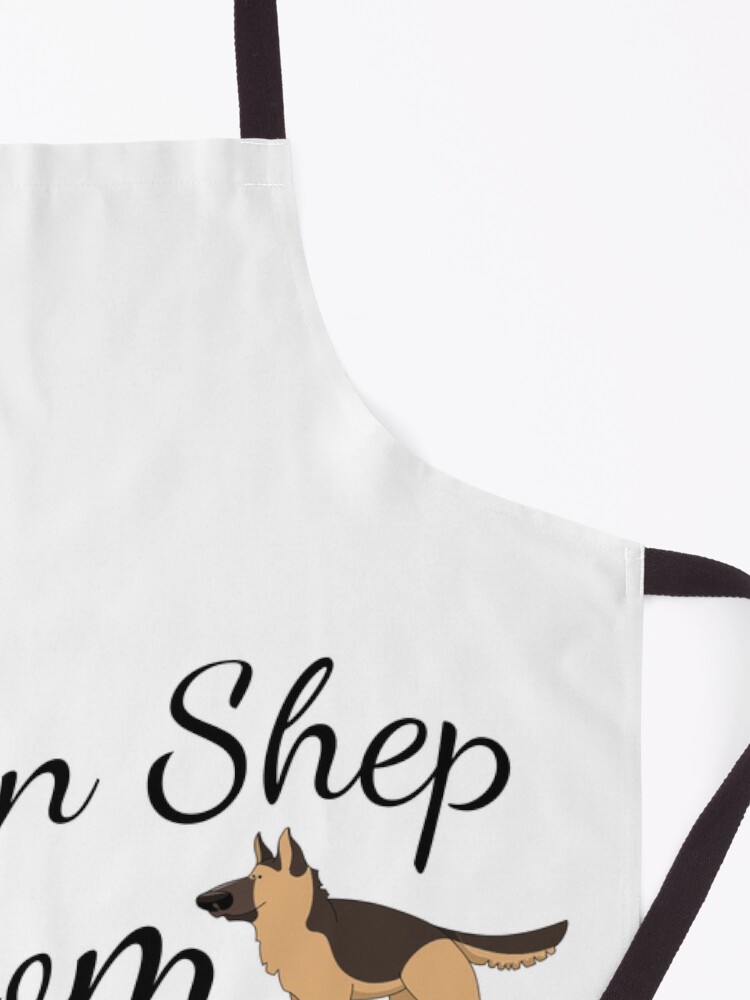 Alternate view of German Shepherd Mom Apron