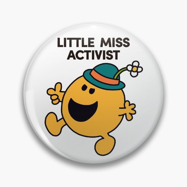 Little Miss Activist Pin