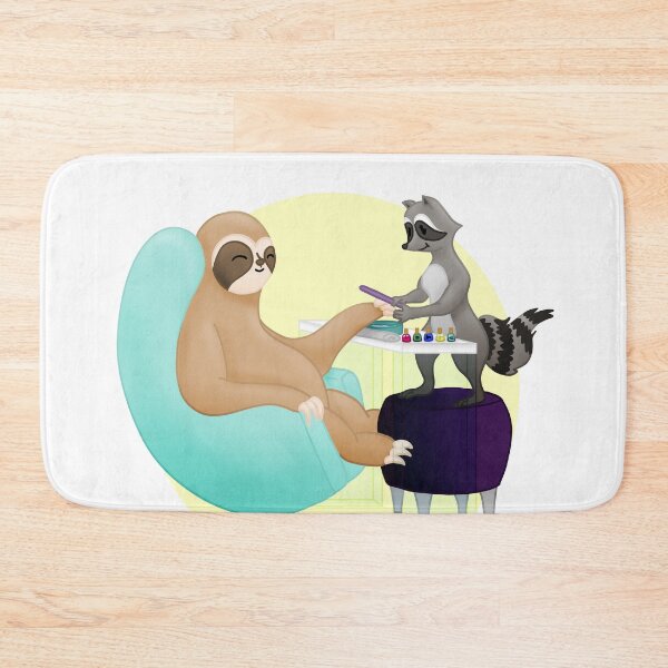 Item preview, Sloth Manicure designed and sold by GGG Design.