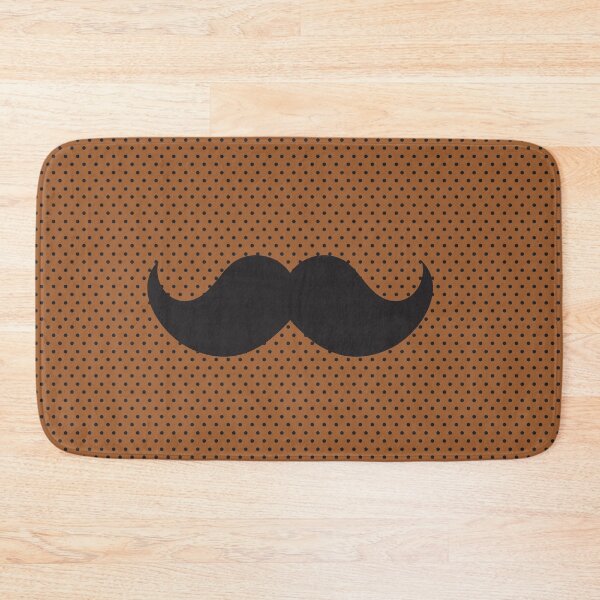 Item preview, Moustache with Stubble Brown designed and sold by SOMA APPAREL.