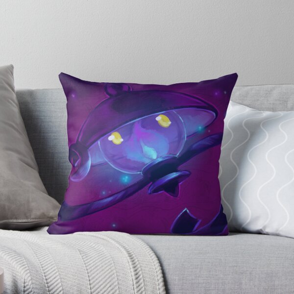 Lampent Throw Pillow