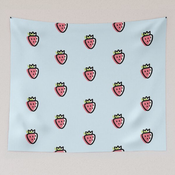 Item preview, Cute Strawberry Fruit Pattern Design GC-090-02 designed and sold by GraphicCharms.