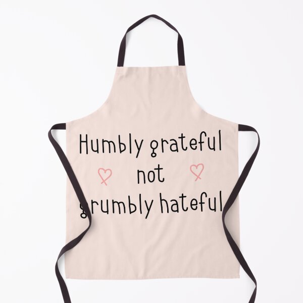 Item preview, humbly grateful not grumbly hateful inspirational quote with hearts designed and sold by emcazalet.