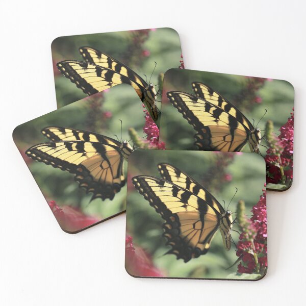 Item preview, Female Swallowtail on Butterfly Bush designed and sold by StampCity.