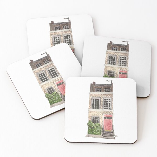 Item preview, watercolor house designed and sold by Emmilatte.