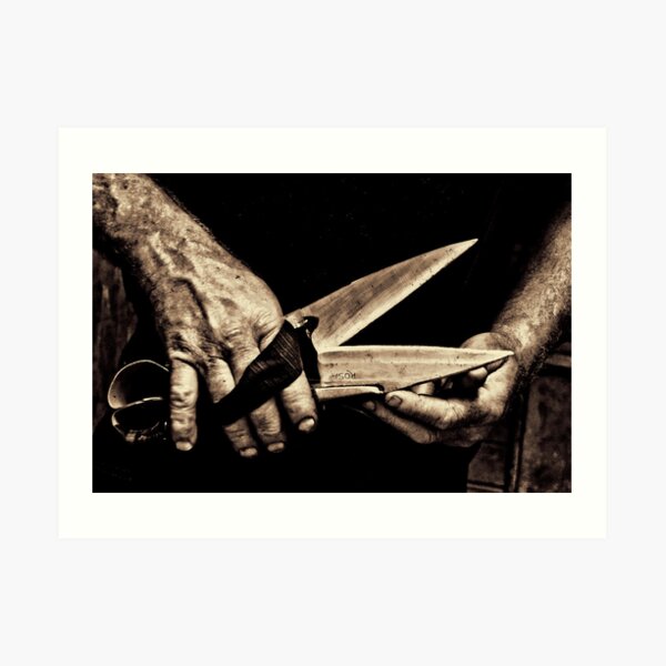 ROSA BLADES Art Print
