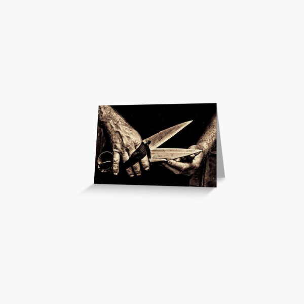 ROSA BLADES Greeting Card