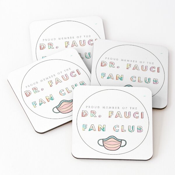Item preview, Dr. Fauci Fan Club designed and sold by Brown Bag  Creative Co.