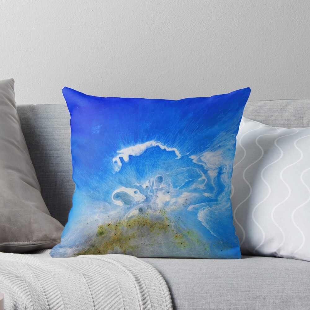 Item preview, Throw Pillow designed and sold by FrankieCat.