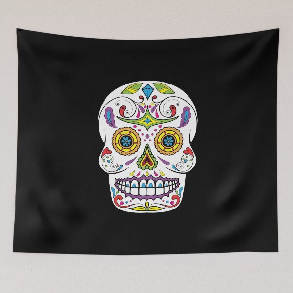 Item preview, Dia De Los Muertos Sugar Skull Face designed and sold by artworkbyrihen.