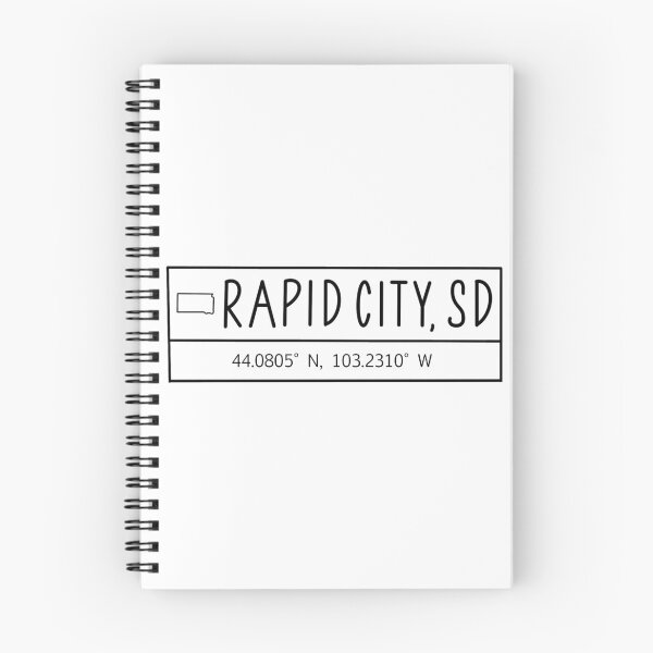 Item preview, Rapid City South Dakota Coordinates designed and sold by Emily Designs.