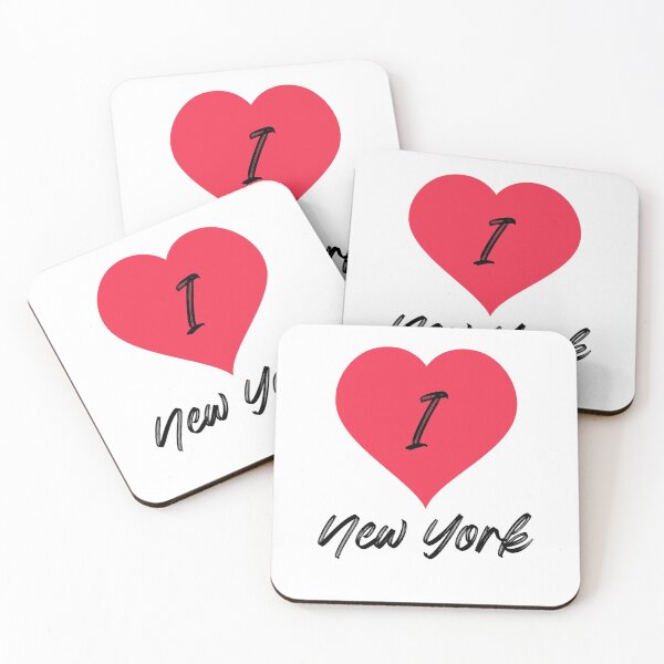 Item preview, I love New York (Red & Black) designed and sold by elmerdante.