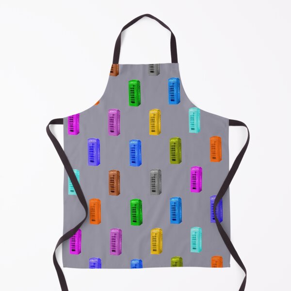 Item preview, Phone booth on lilac grey background designed and sold by AHELENE.