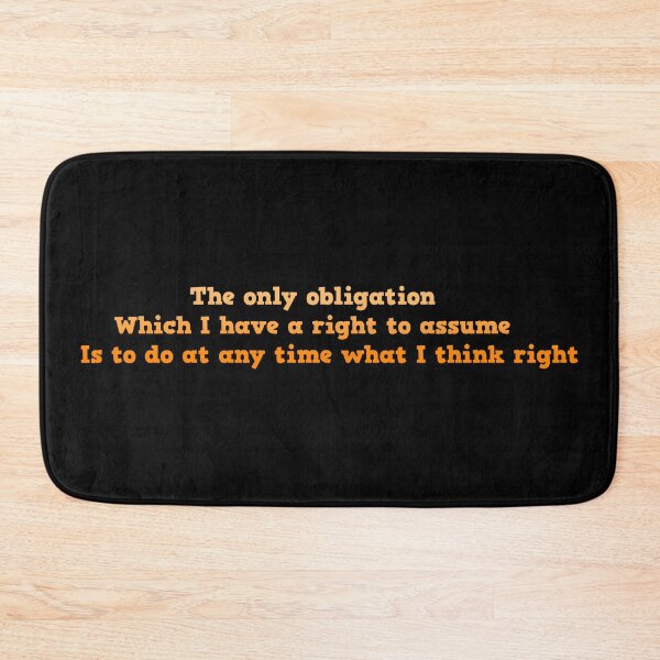 Item preview, Thoreau: the only obligation... designed and sold by tshirtsfordays.