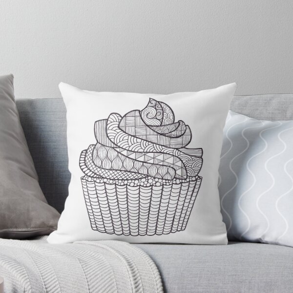Item preview, Doodle Cupcake designed and sold by Bake-my-Design.