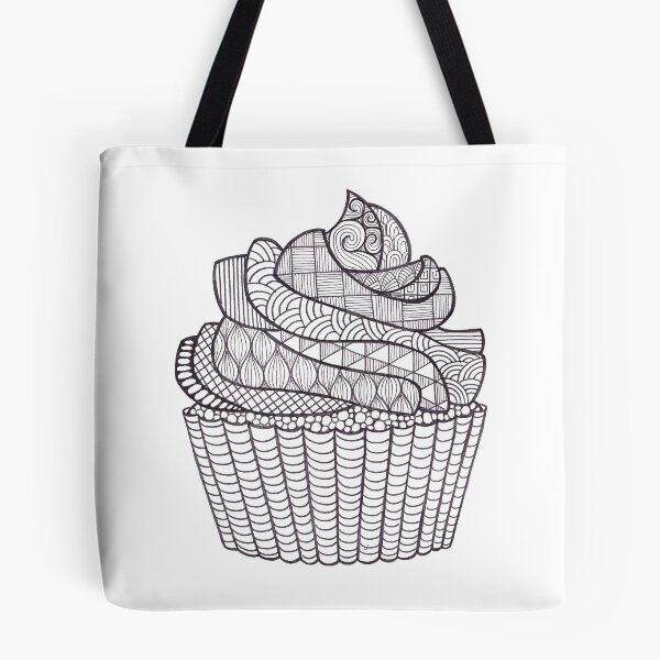 Item preview, Doodle Cupcake designed and sold by Bake-my-Design.