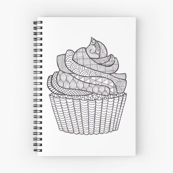 Item preview, Doodle Cupcake designed and sold by Bake-my-Design.