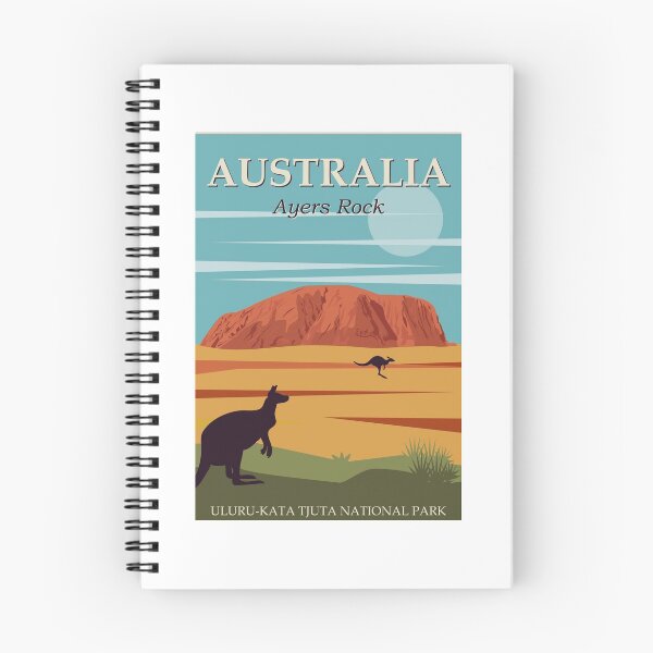 Item preview, Australia, Uluru Travel Poster designed and sold by IslandArt.