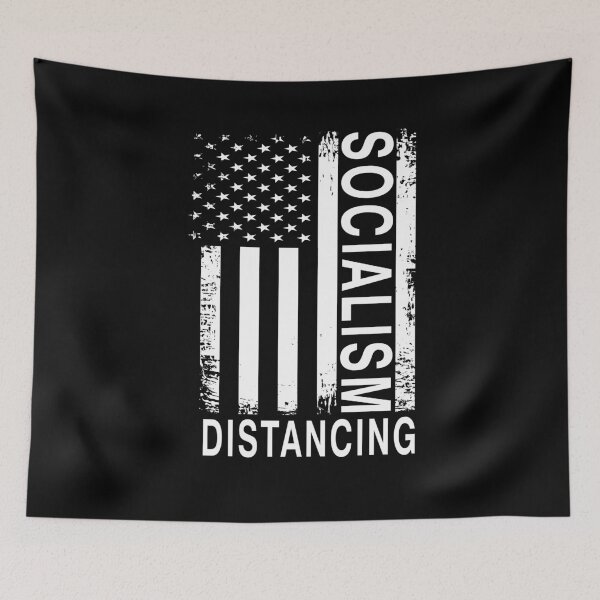 Item preview, Socialism distancing, anti socialism designed and sold by Mirnamar.