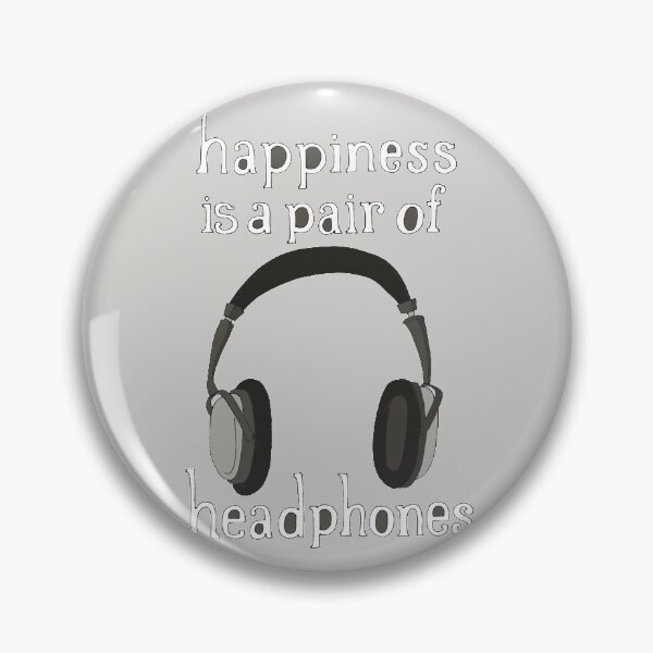 Item preview, Happiness is a pair of Headphones designed and sold by idrawhumans.