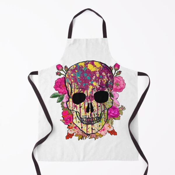 Item preview, Skull and flowers designed and sold by Kiboune.