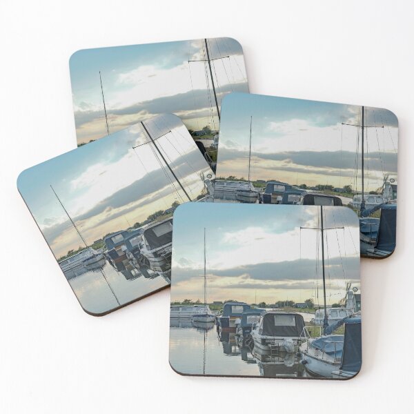 Item preview, Boats moored up in Thurne Dyke designed and sold by yackers1.