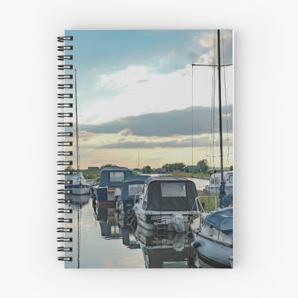 Item preview, Boats moored up in Thurne Dyke designed and sold by yackers1.
