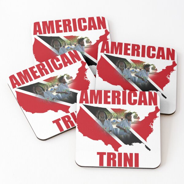 Item preview, American Trini, American Trinidadian, Trinidadian American, Trinidad and Tobago designed and sold by DiasporaWear.