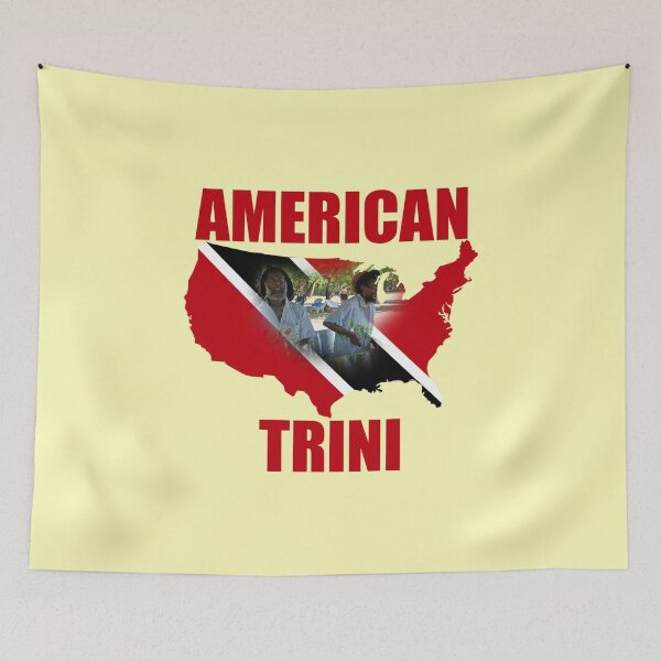 Item preview, American Trini, American Trinidadian, Trinidadian American, Trinidad and Tobago designed and sold by DiasporaWear.