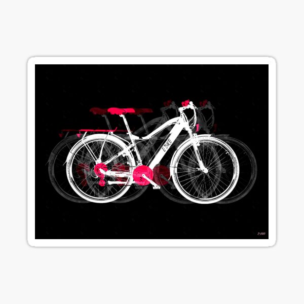 "E Bike" Sticker for Sale by danieljanda Redbubble