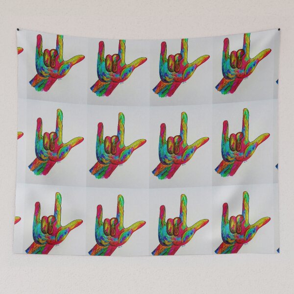Item preview, I LOVE YOU - American Sign Language designed and sold by EloiseArt.