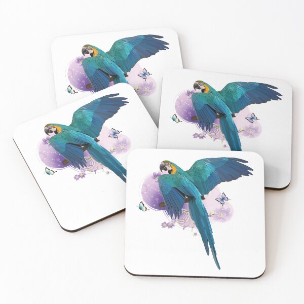 Item preview, Blue and yellow macaw designed and sold by obscurite.