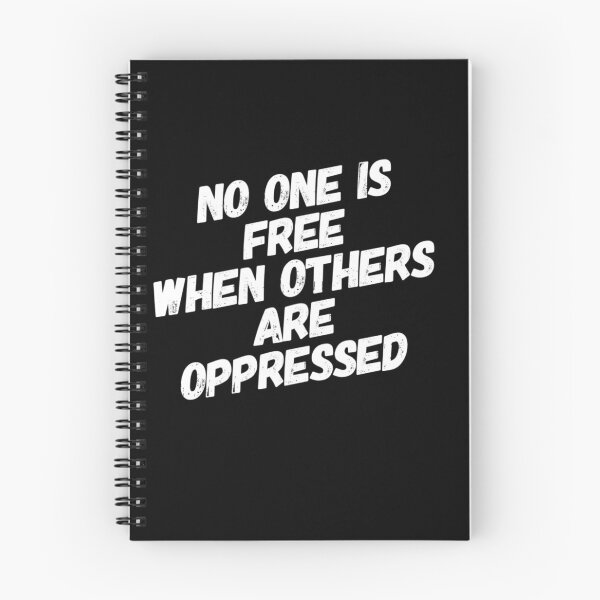 Item preview, No one is free when  other are oppressed designed and sold by Md1982.