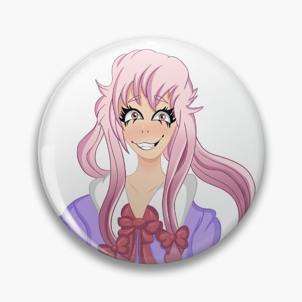 Item preview, Yuno Gasai- Mirai Nikki Fanart designed and sold by lunadoodless.