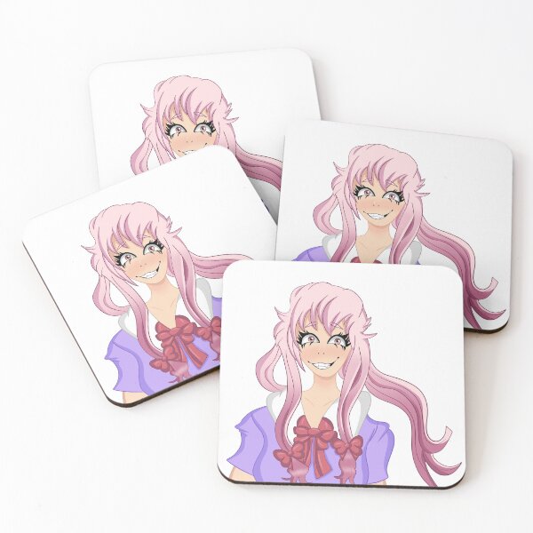Item preview, Yuno Gasai- Mirai Nikki Fanart designed and sold by lunadoodless.