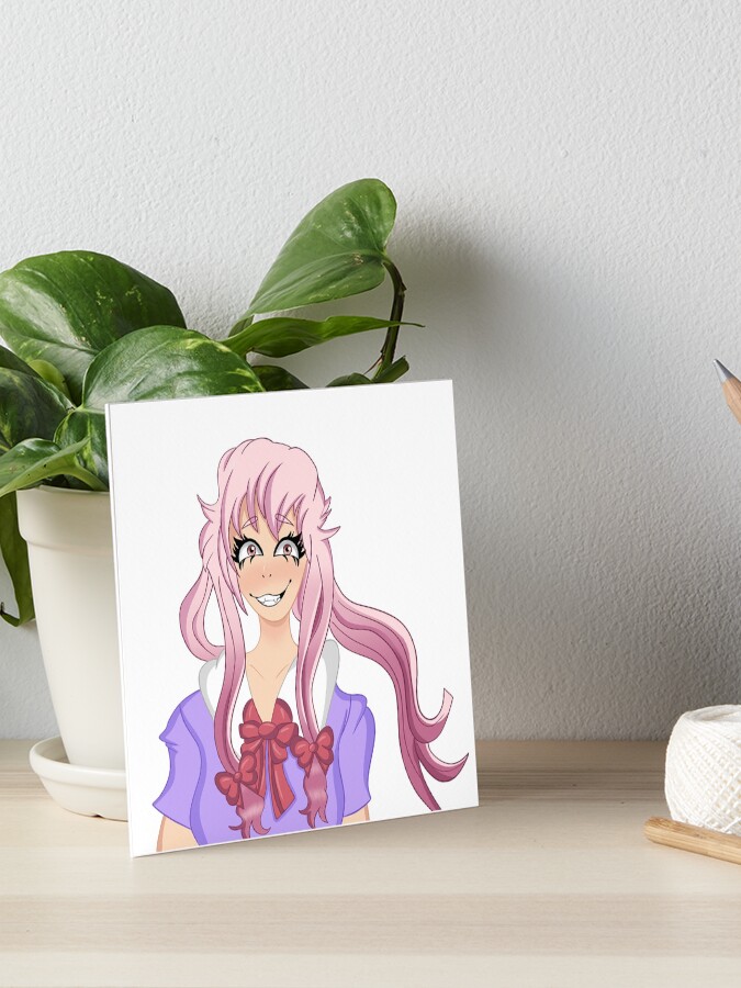 Yuno Gasai - Mirai Nikki | Art Board Print