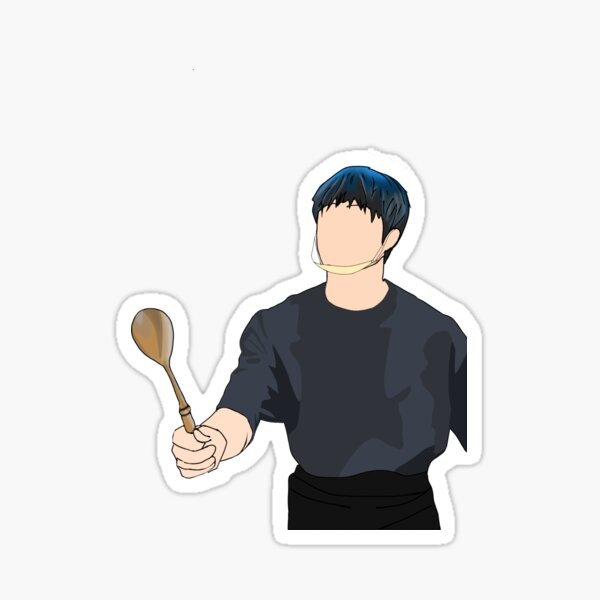 Item preview, Bang Chan spoon meme minimalist designed and sold by MintyLix.