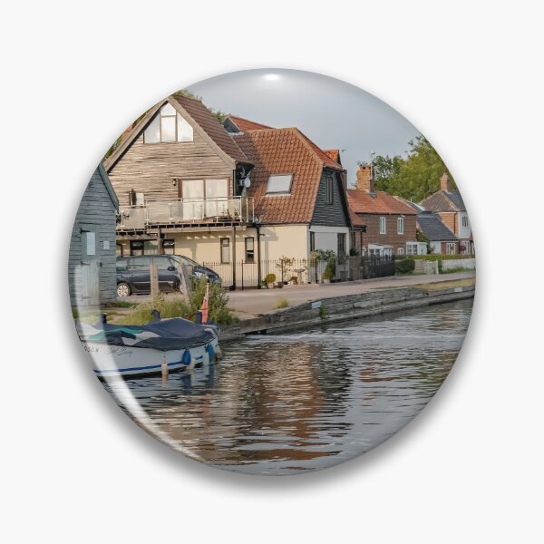 Item preview, Boats moored up in Thurne Dyke designed and sold by yackers1.