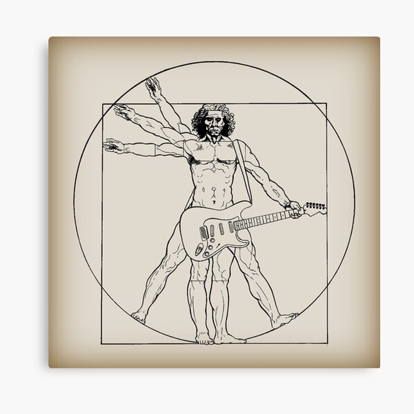Vetruvian Rock Star Canvas Print