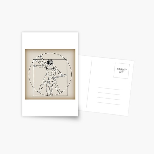Vetruvian Rock Star Postcard